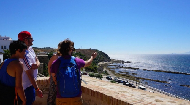 contemplando el mar